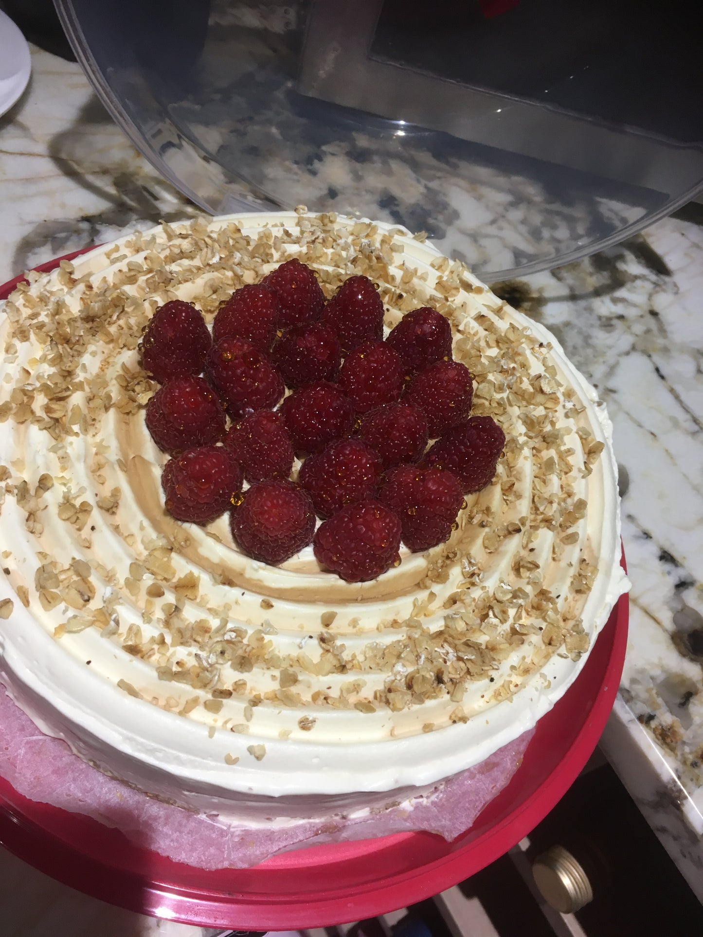 Cranachan cheesecake